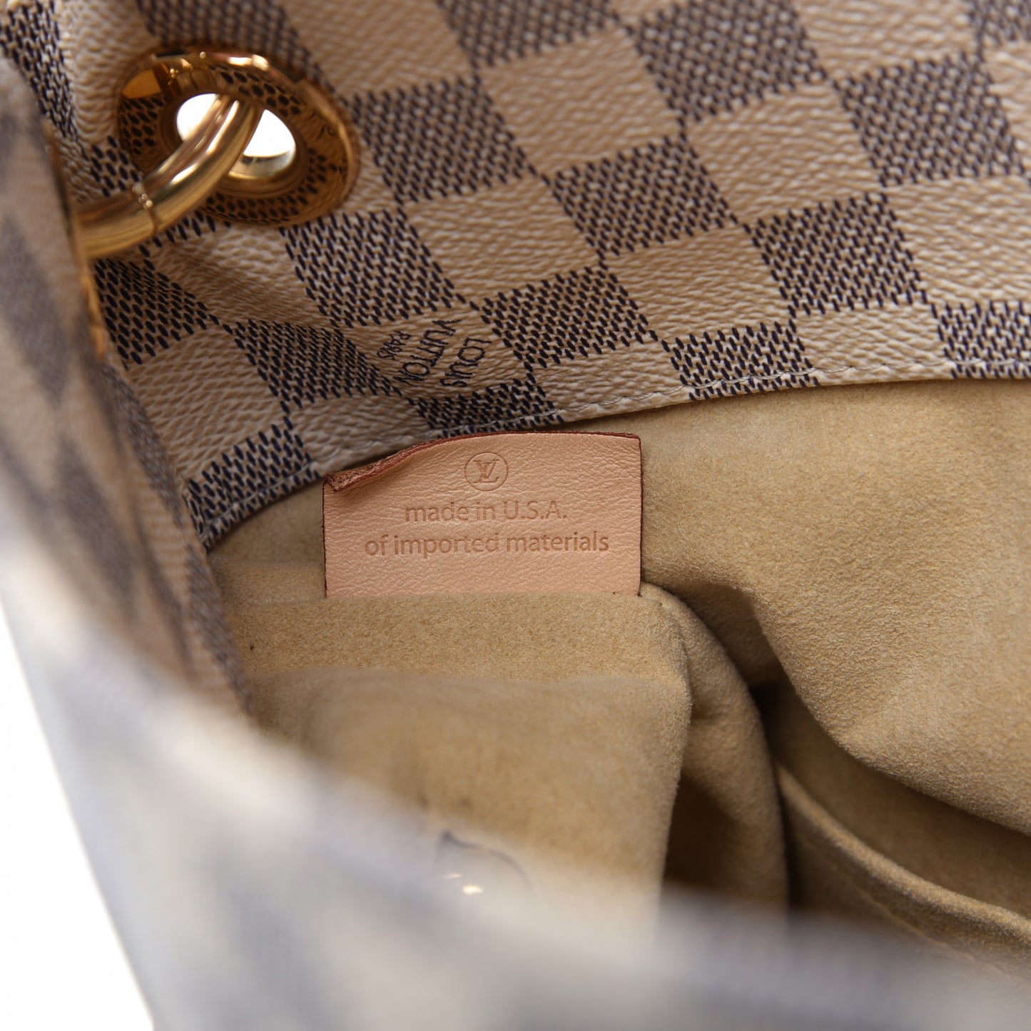 Damier Azur Artsy MM