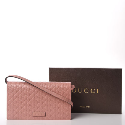 Gucci Microguccissima Crossbody Wallet Soft Pink 13 of 13