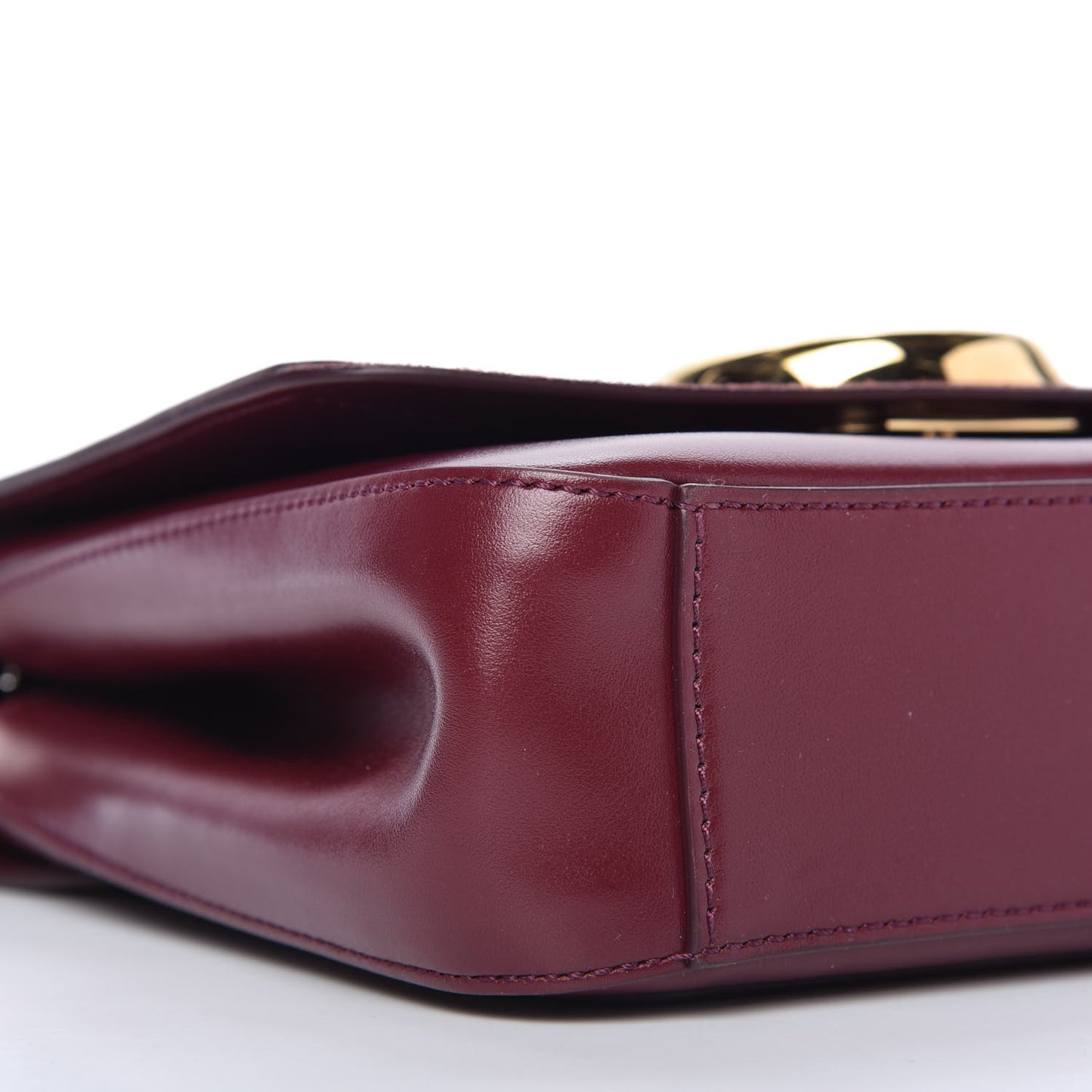 Calfskin Small C Double Carry Plum Purple