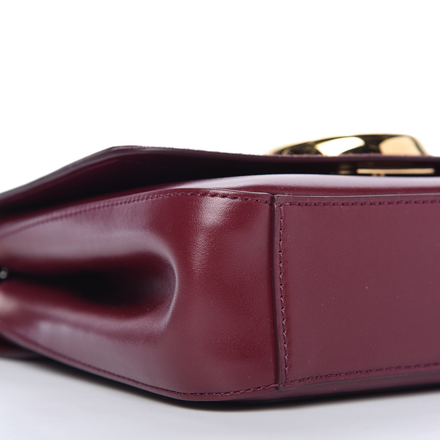 Chloe Calfskin Small C Double Carry Plum Purple 6 of 10