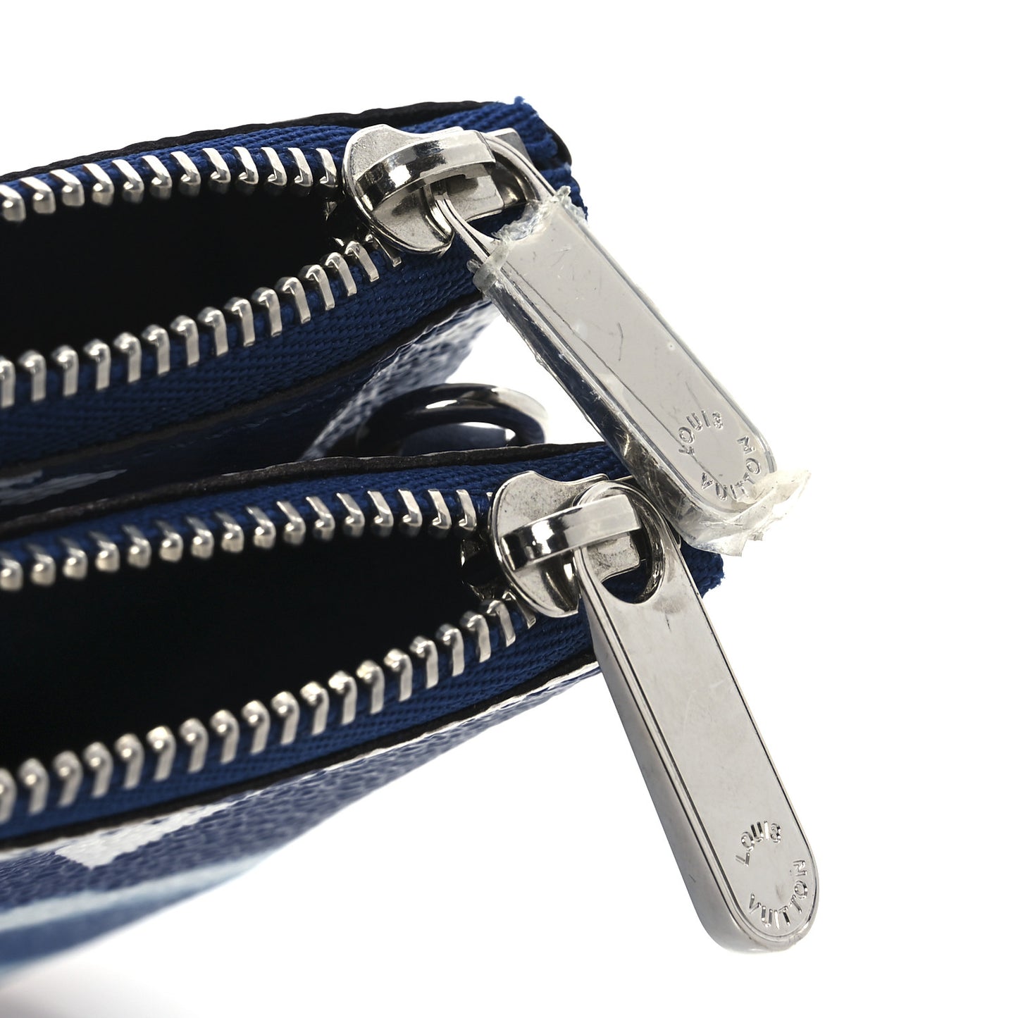 Monogram Giant Escale Double Zip Pochette Blue