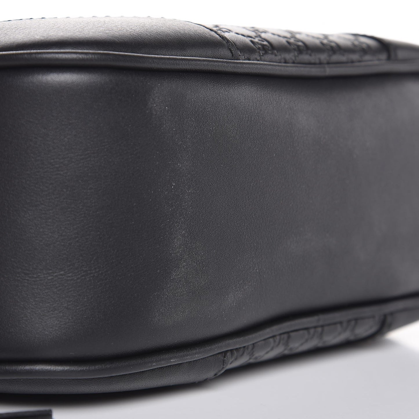 Microguccissima Mini Bree Messenger Bag Black