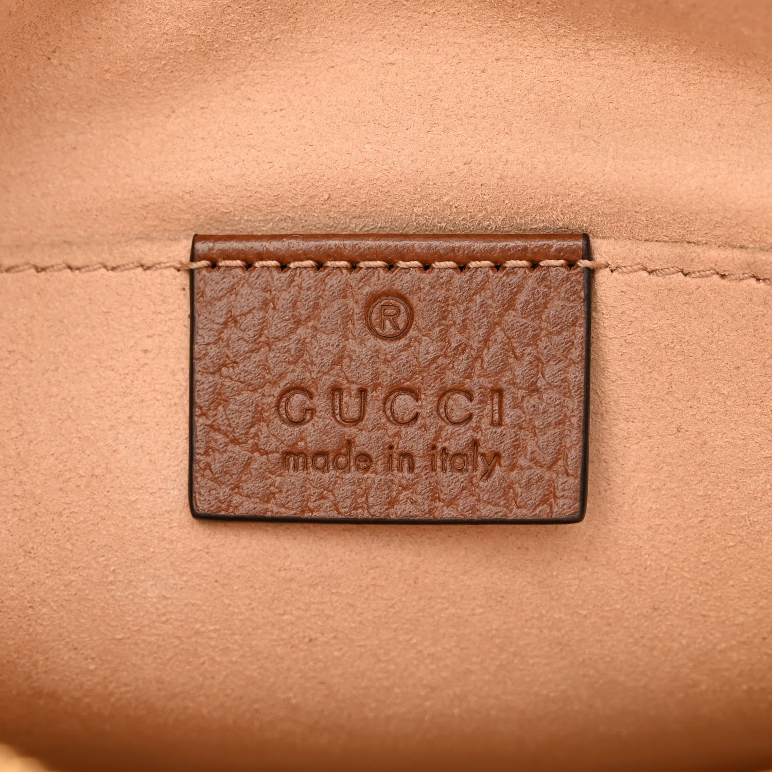 Gucci New Denim GG Monogram Dollar Calfskin Mini Ophidia Shoulder Bag Blue Tea Cuir Epilog 6 of 11
