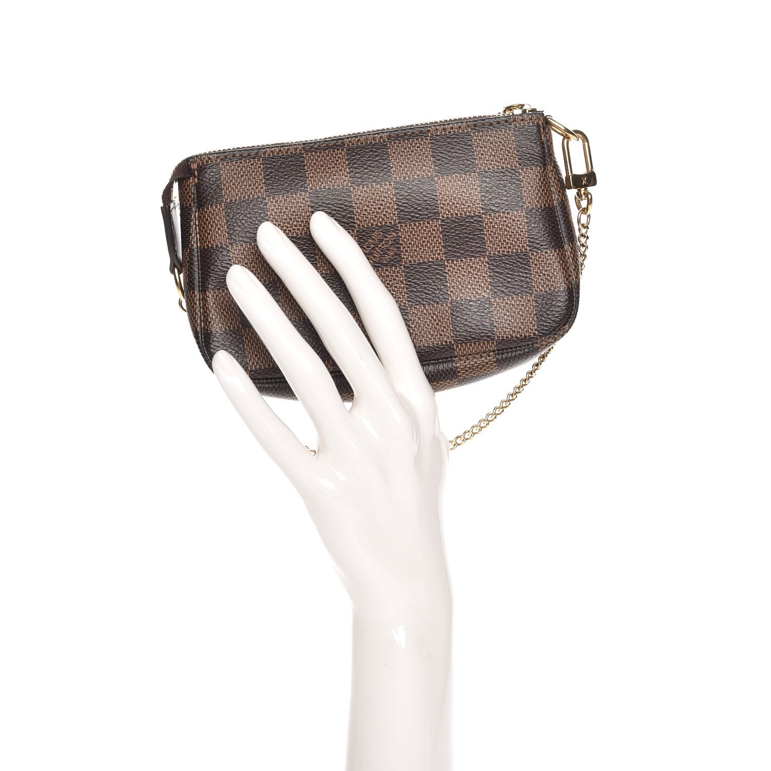 Louis Vuitton Damier Ebene Mini Pochette Accessories 2 of 7