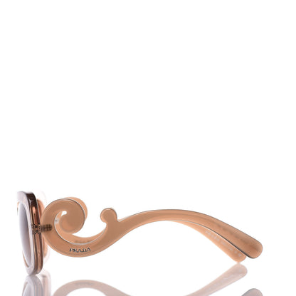 Prada Acetate Baroque Sunglasses SPR 27O Beige 3 of 7