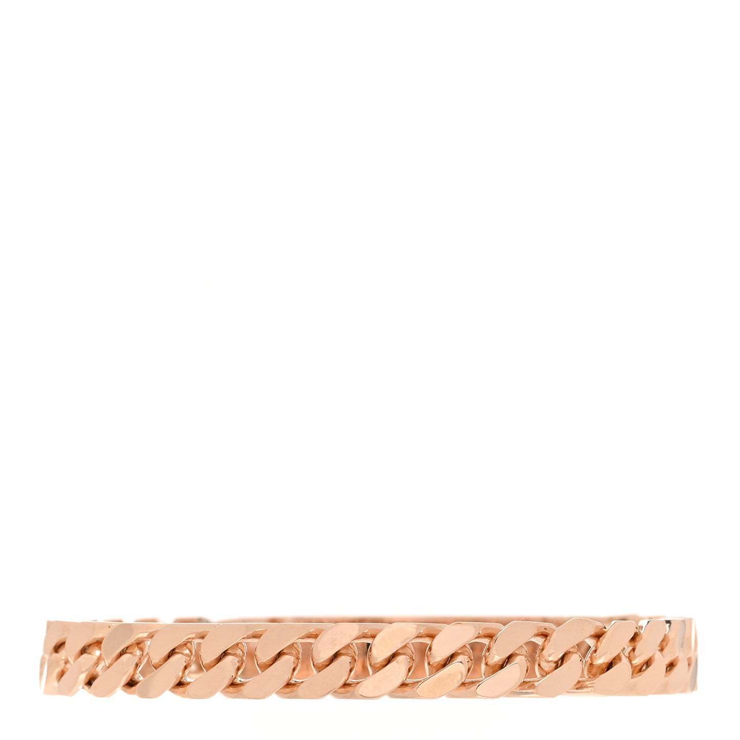 18K Rose Gold Diamond PM Kelly Chaine Bracelet SH