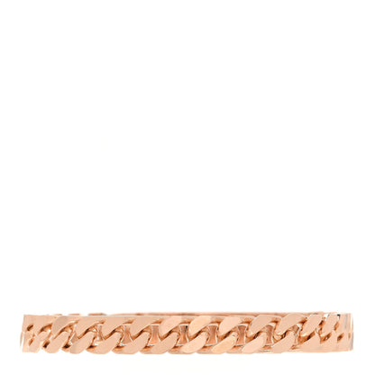 Hermes 18K Rose Gold Diamond PM Kelly Chaine Bracelet SH 2 of 4