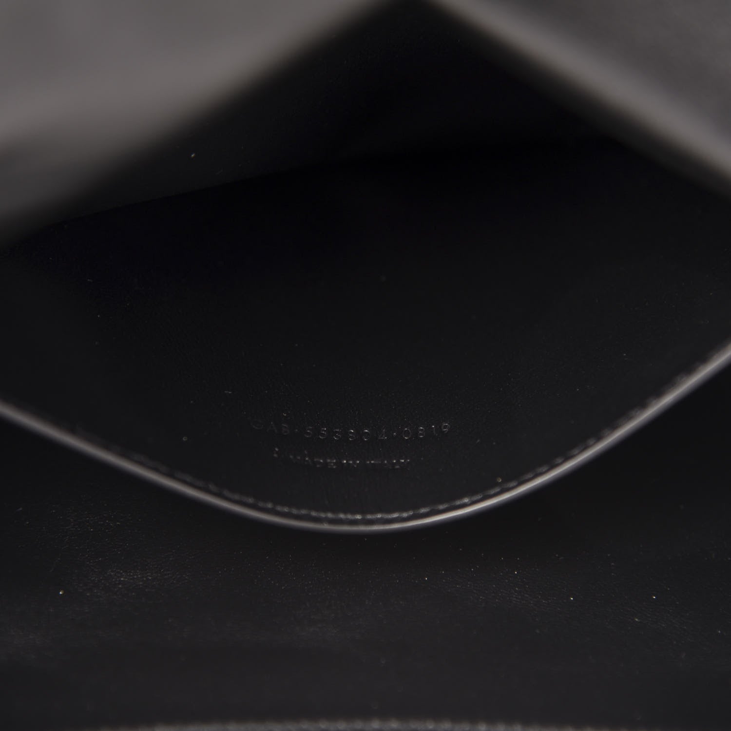 Saint Laurent Smooth Calfskin Suede Medium Reversible Monogram Kate Satchel Black 8 of 20
