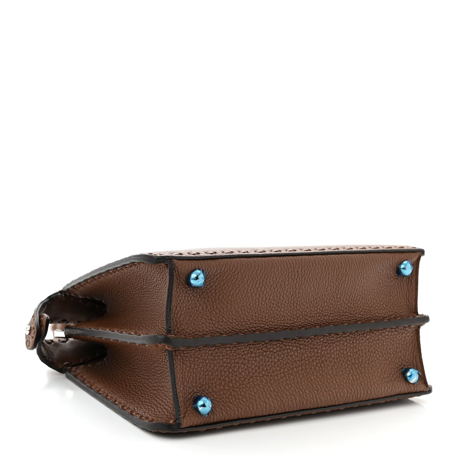 Fendi Cuoio Romano Selleria Chamois Small Peekaboo I SEE U Satchel Mou 4 of 10