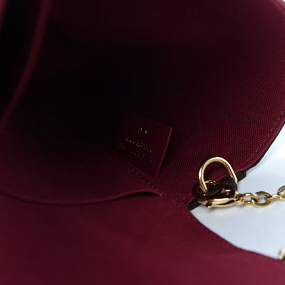 Louis Vuitton Monogram Pochette Felicie Chain Wallet Fuchsia 9 of 9