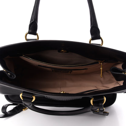 Prada City Calf Tote Black 5 of 9