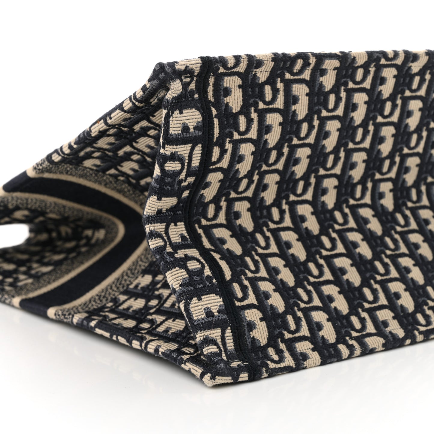 Oblique Large Book Tote Blue Multicolor