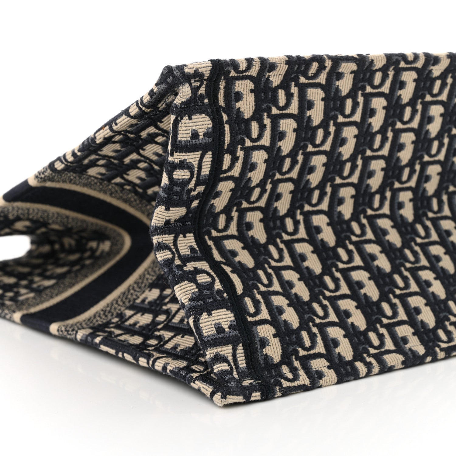 Christian Dior Oblique Large Book Tote Blue Multicolor 9 of 12