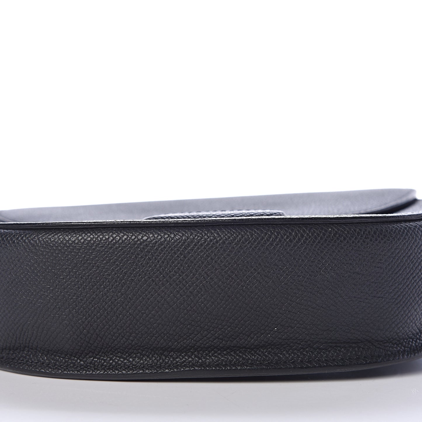 Grained Calfskin Small Trotteur Black