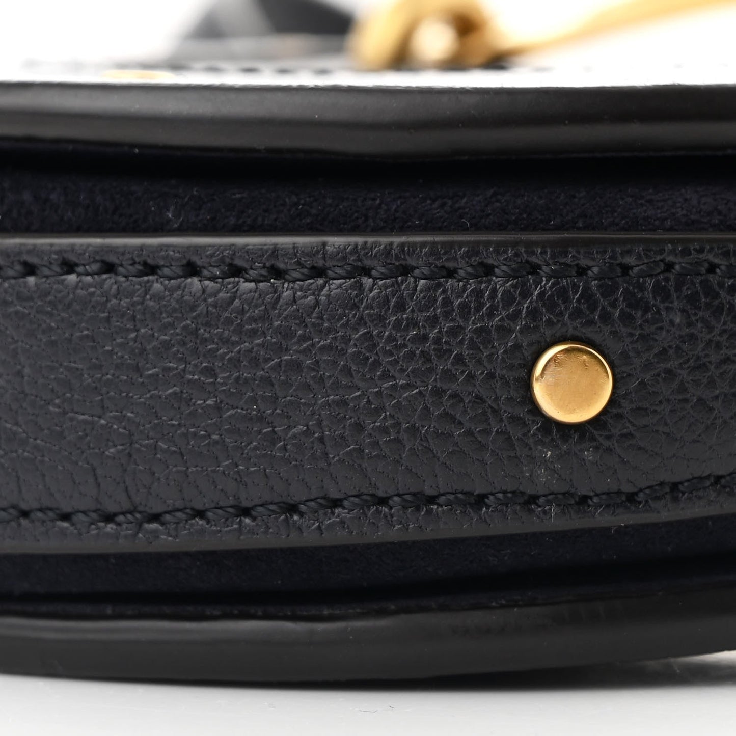 Shiny Goatskin Suede Mini Pixie Bag Full Blue