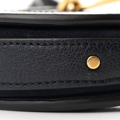 Chloe Shiny Goatskin Suede Mini Pixie Bag Full Blue 8 of 9