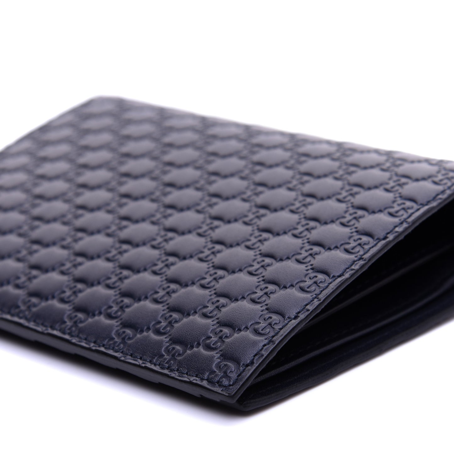 Microguccissima Passport Case Blue