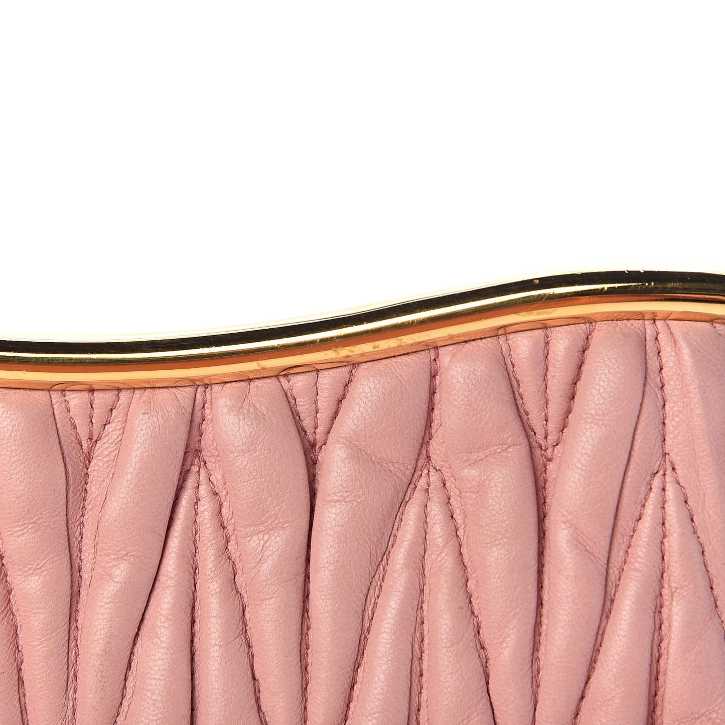 Nappa Matelasse Frame Bag Orchid Pink