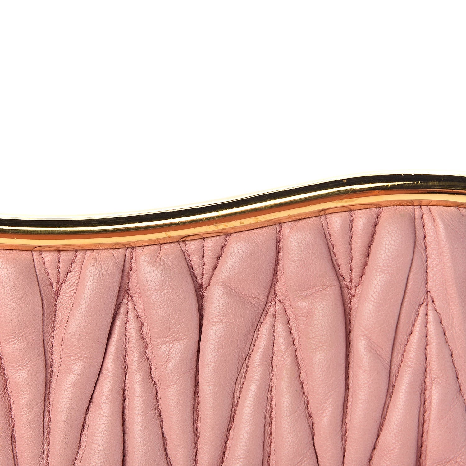 Miu Miu Nappa Matelasse Frame Bag Orchid Pink 9 of 14