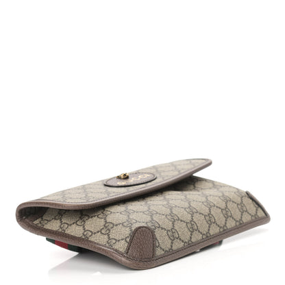 Gucci GG Supreme Monogram Neo Vintage Web Belt Bag Brown 4 of 13