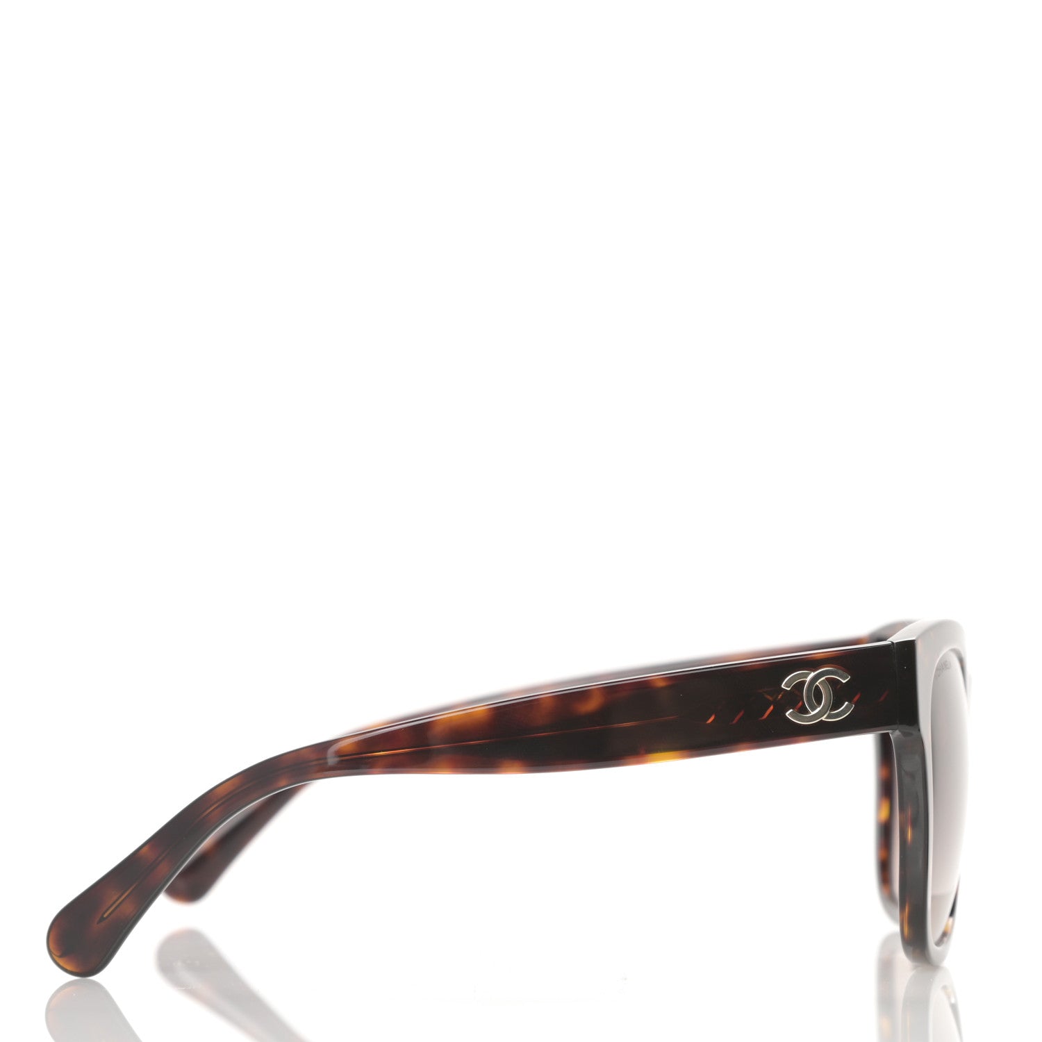 Chanel Acetate Runway Square Sunglasses 5380 Dark Tortoise 3 of 8