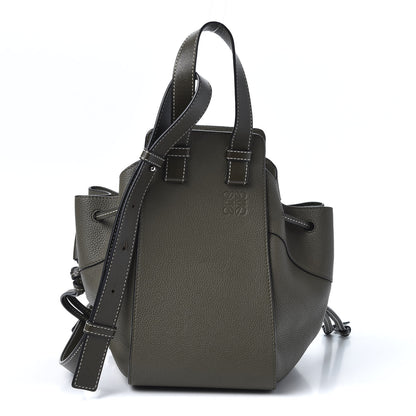 Loewe Calfskin Small Hammock Shoulder Bag Khaki Green 1 of 9