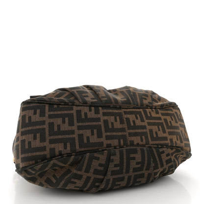 Fendi Zucca Patent Mia Shoulder Flap Tobacco 4 of 10
