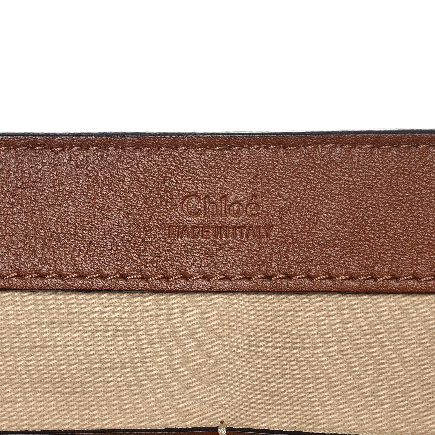 Chloe Calfskin Medium Faye Day Shoulder Bag Tan 8 of 8