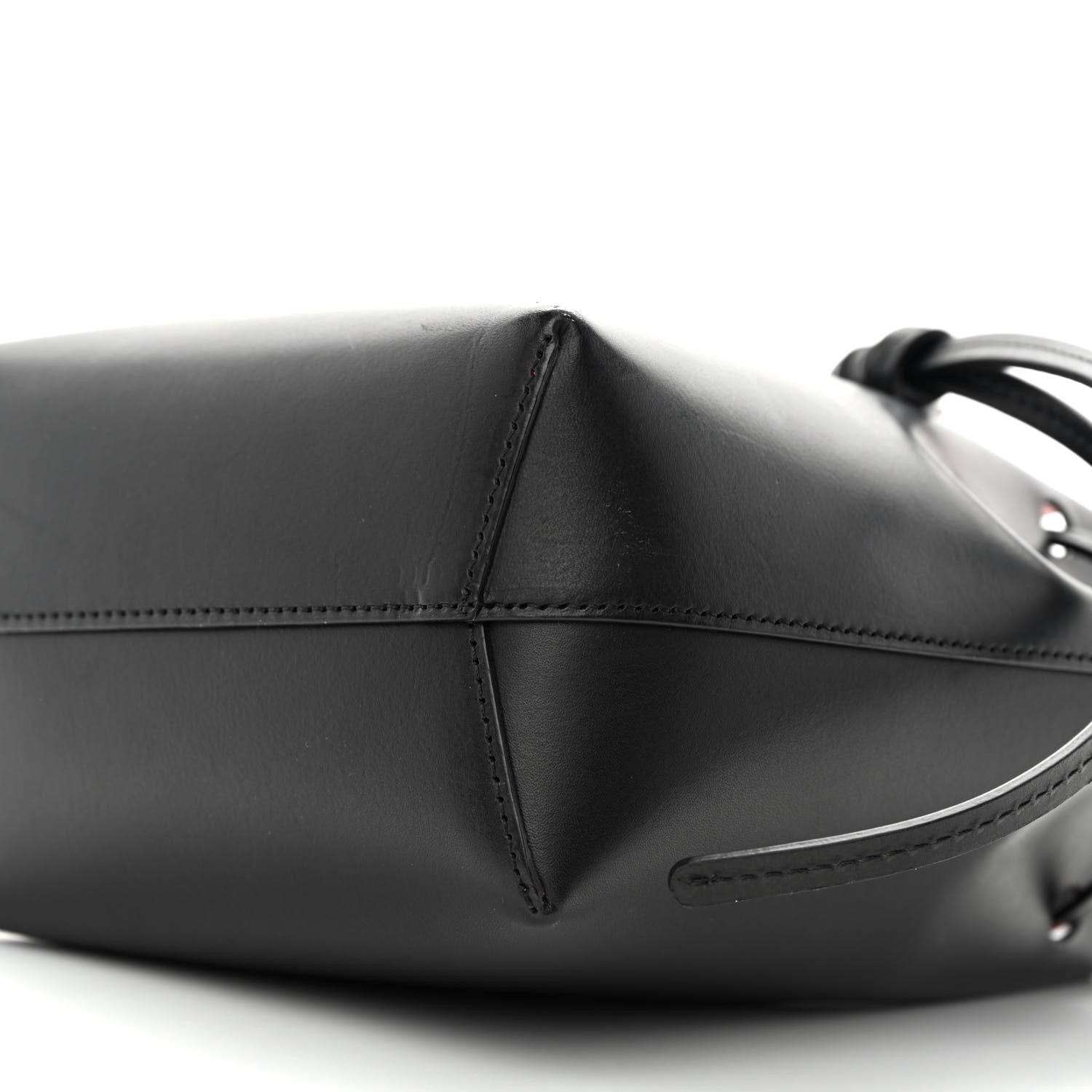Mansur Gavriel Calfskin Mini Mini Bucket Bag Black Flamma 10 of 12