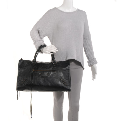Balenciaga Agneau Work Black 2 of 8