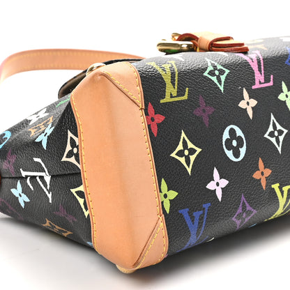 Louis Vuitton Monogram Multicolor Eliza Black 8 of 9