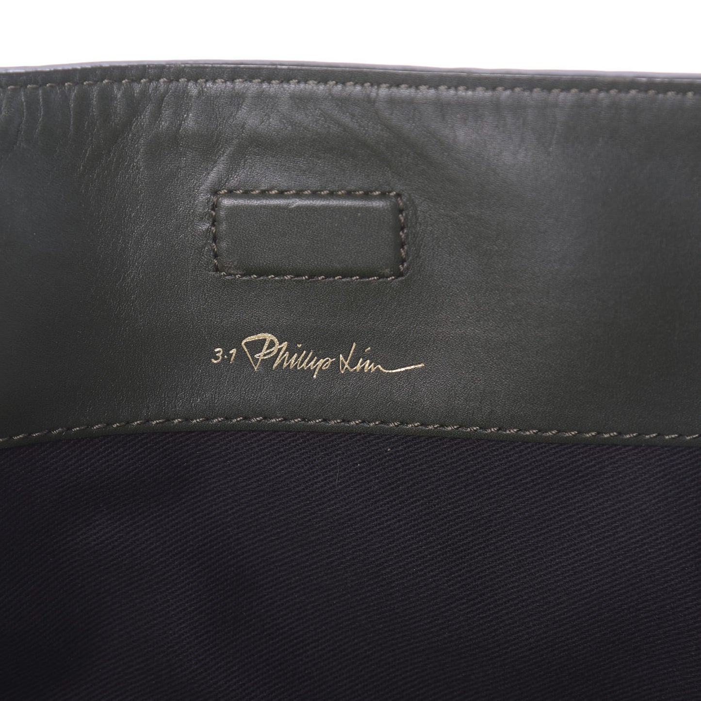 3.1 Calfskin Tote Green
