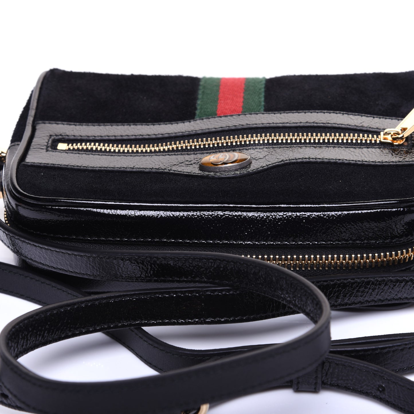 Agneau Giant 12 Rose Gold Hardware City Gris Poivre