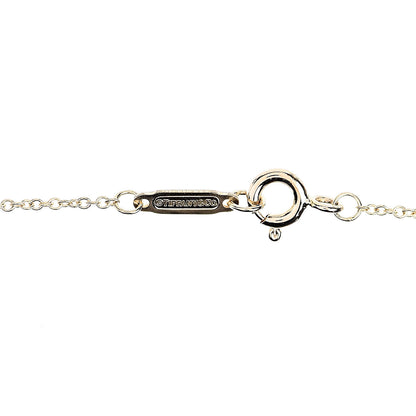 Tiffany 18K Yellow Gold Twist Heart Pendant Necklace 5 of 5