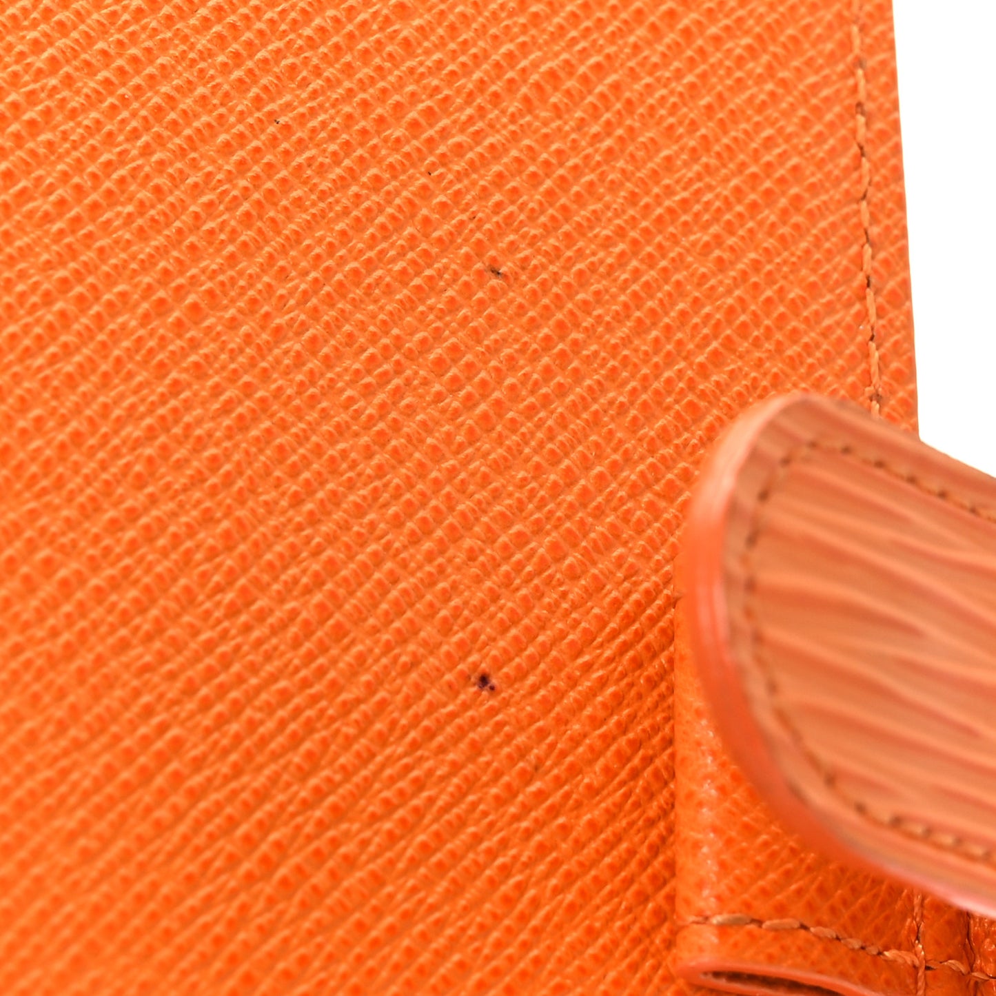 Epi Small Ring Agenda Cover Mandarin