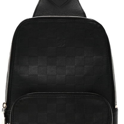 Louis Vuitton Damier Infini Avenue Sling Bag Onyx 7 of 9
