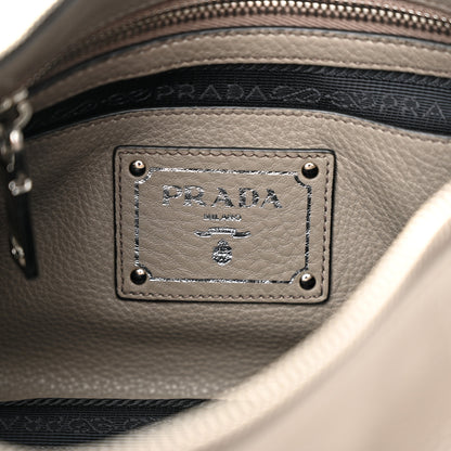 Prada Vitello Phenix Shoulder Bag Argilla 6 of 13