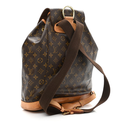 Louis Vuitton Monogram Montsouris GM Backpack 3 of 13
