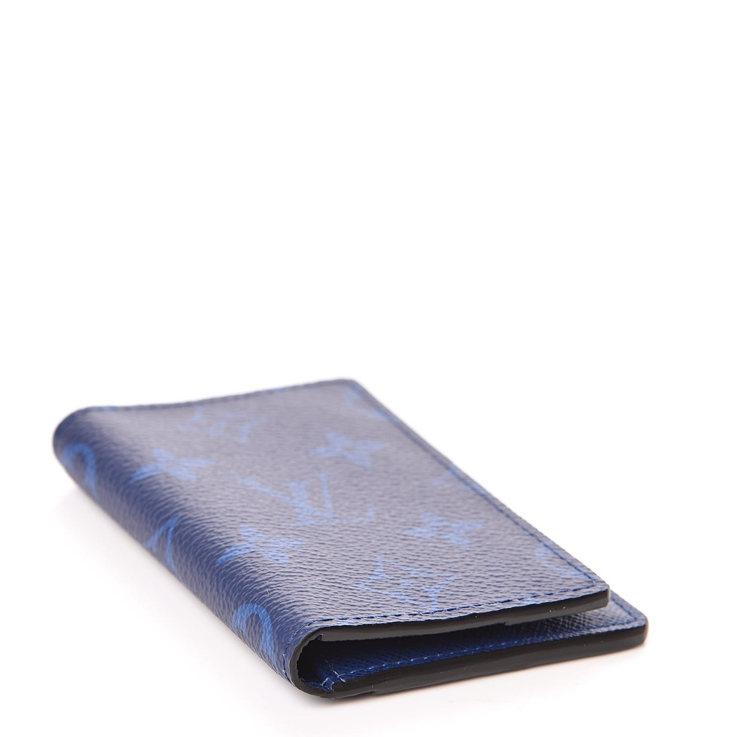 Monogram Taiga Pocket Organizer Cobalt