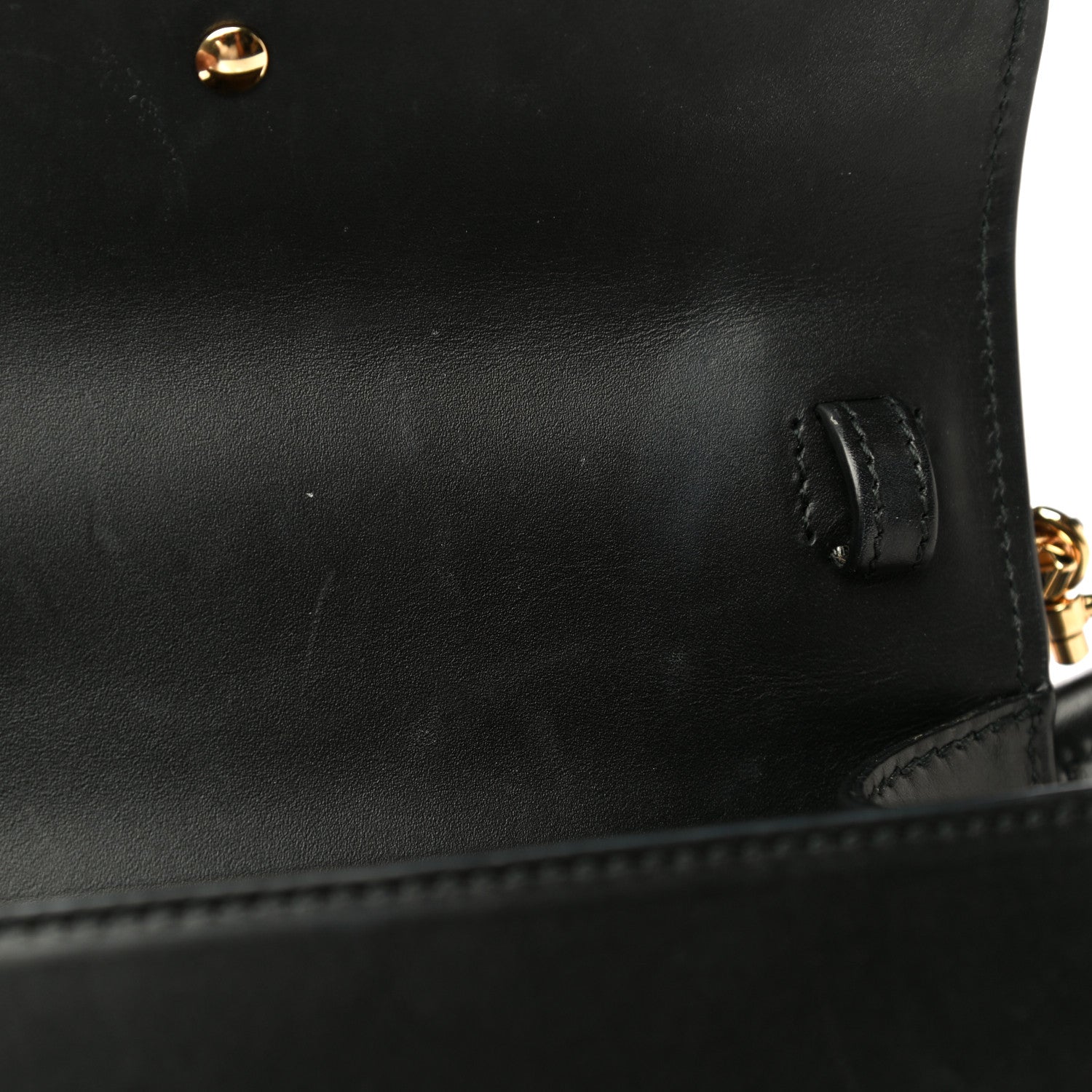 Gucci Calfskin Mini Sylvie Top Handle Bag Black 7 of 21