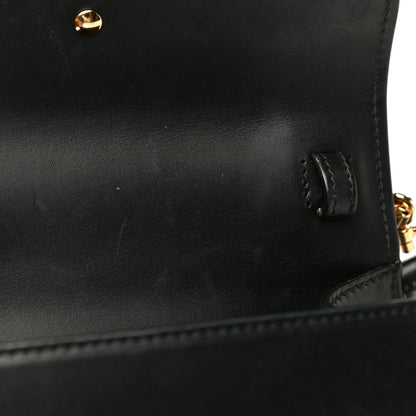 Gucci Calfskin Mini Sylvie Top Handle Bag Black 7 of 21