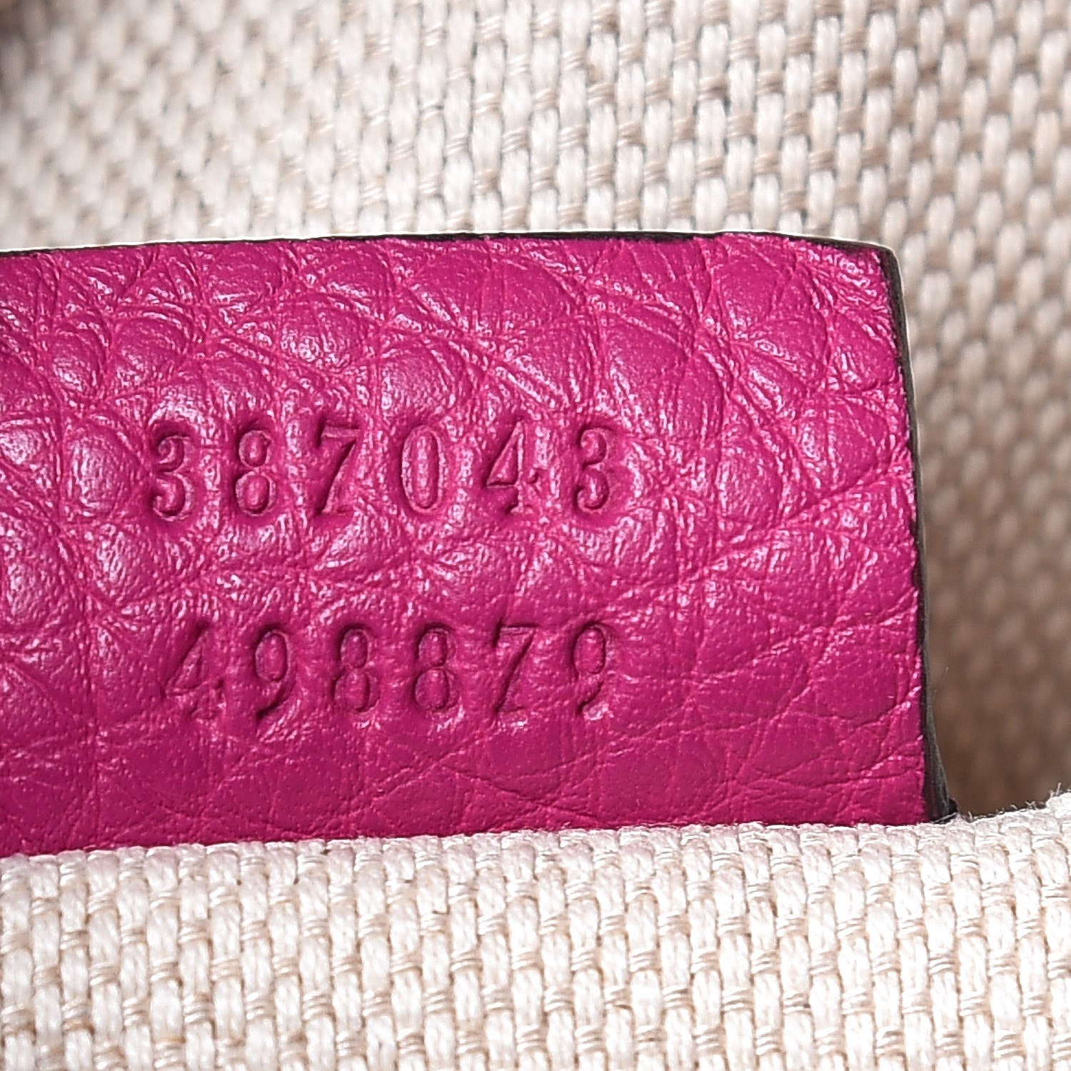 Gucci Cellarius Calfskin Small Soho Chain Shoulder Bag Bright Bouganville 9 of 9