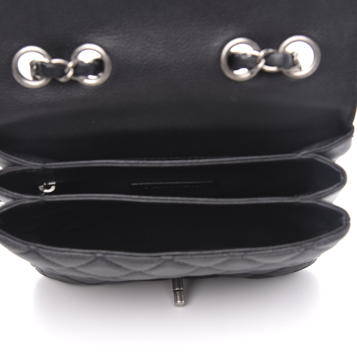 Chanel Caviar Quilted Mini All About Flap Bag Black 5 of 11