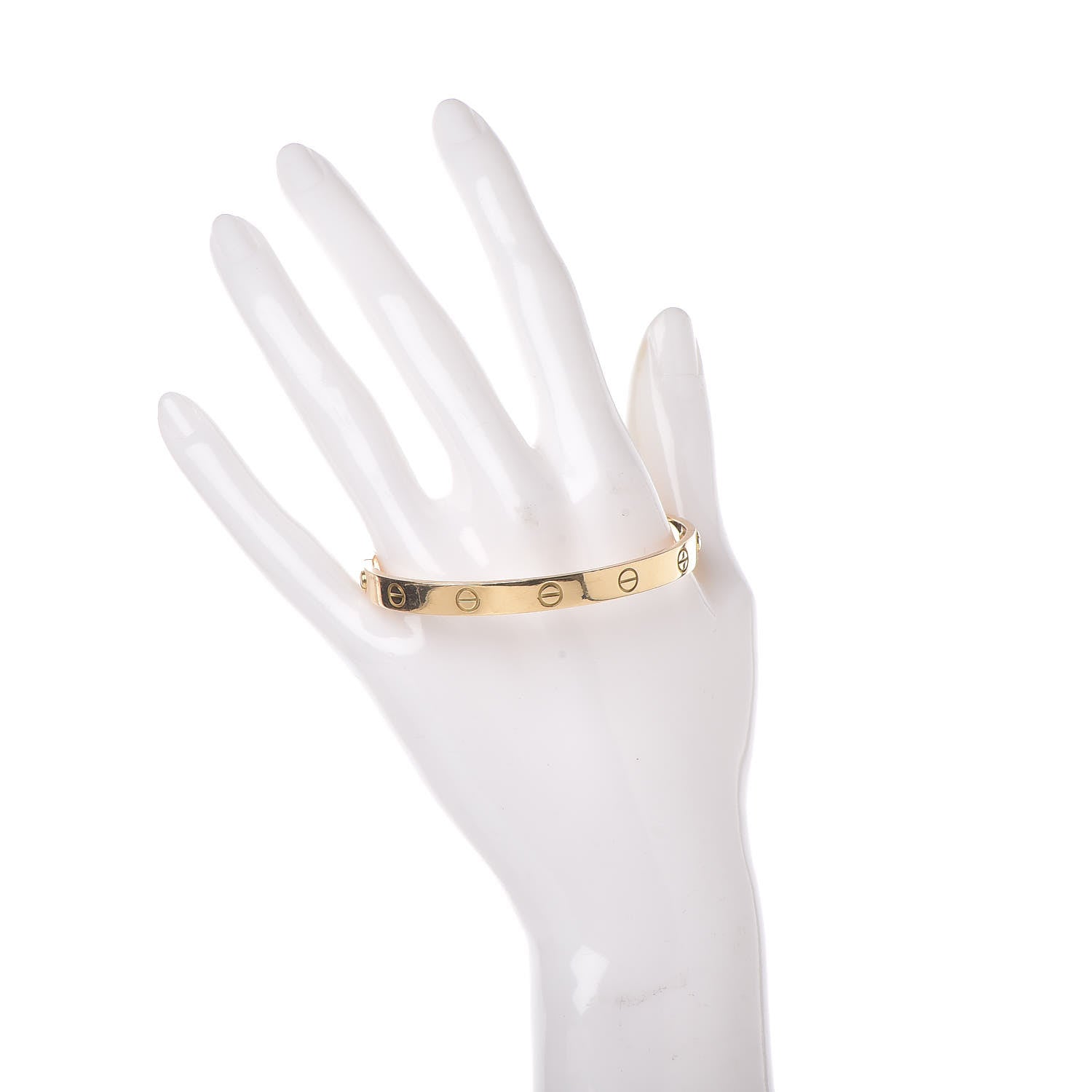 Cartier 18K Yellow Gold LOVE Bracelet 18 2 of 5