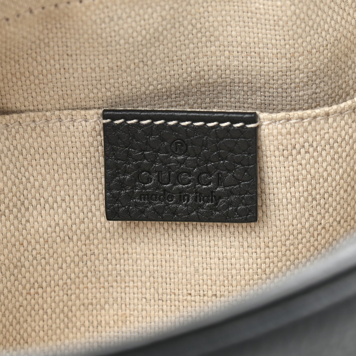 Pebbled Calfskin Small Soho Disco Bag Black