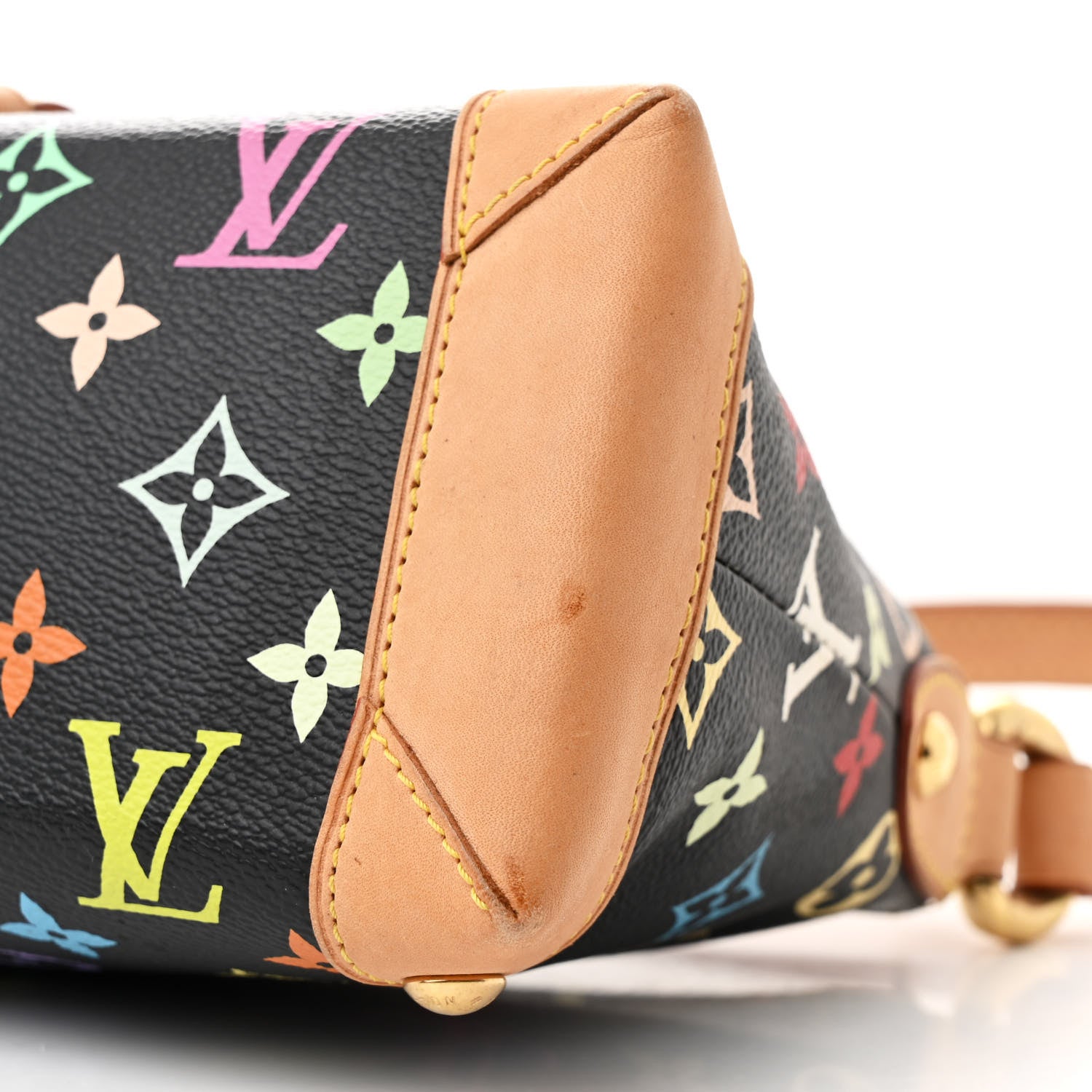Louis Vuitton Monogram Multicolor Eliza Black 9 of 10