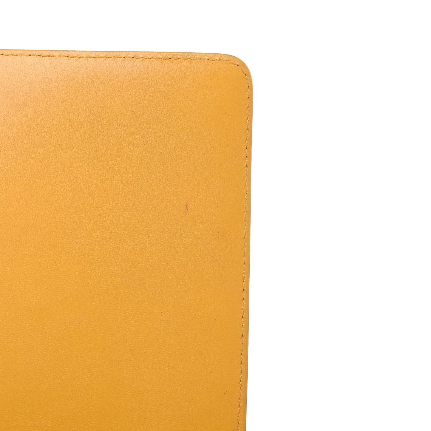 Lambskin Quilted Medium Boy Flap Yellow