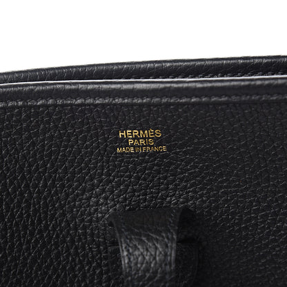 Hermes Taurillon Clemence Evelyne III PM Black 5 of 9