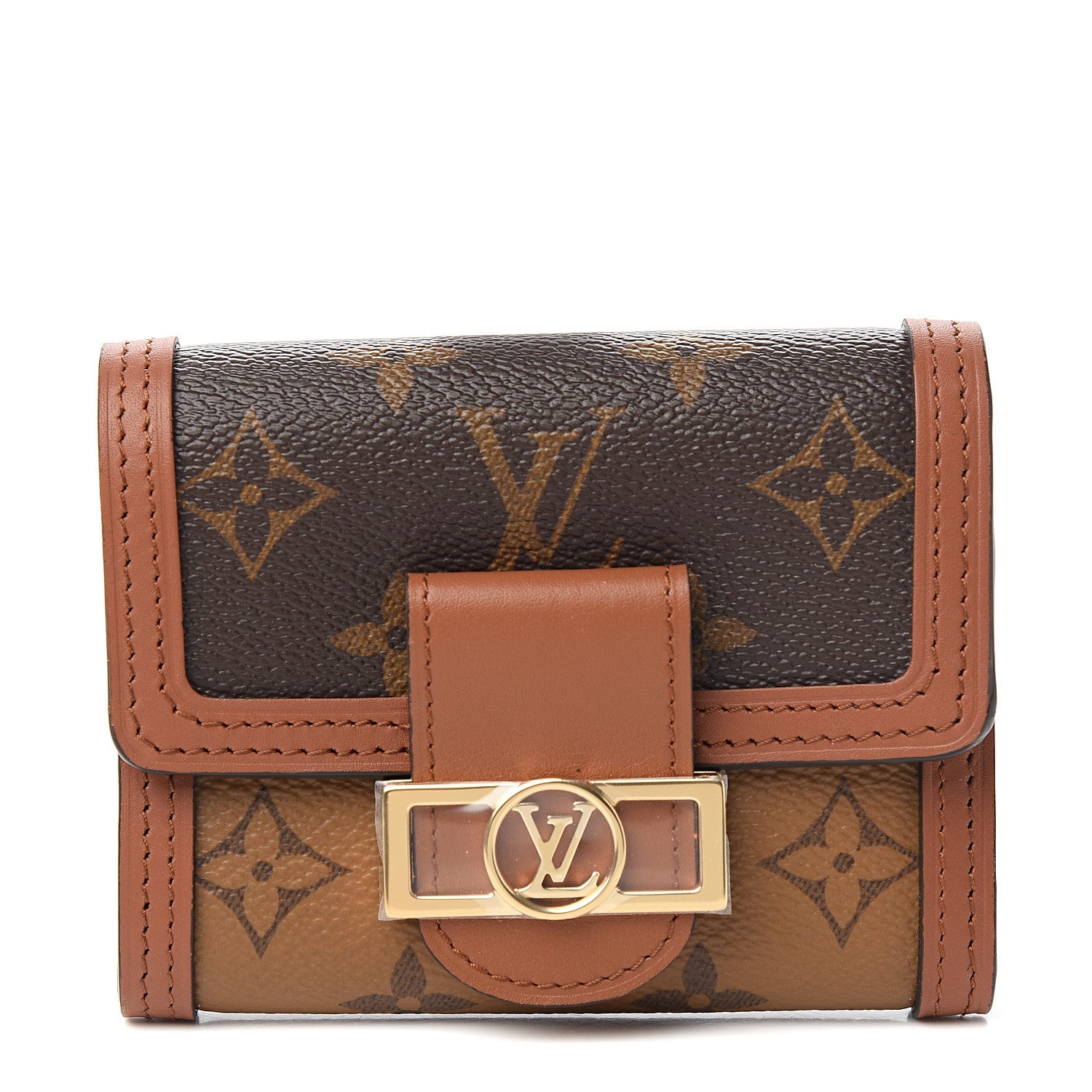 Louis Vuitton Reverse Monogram Dauphine Wallet 1 of 7