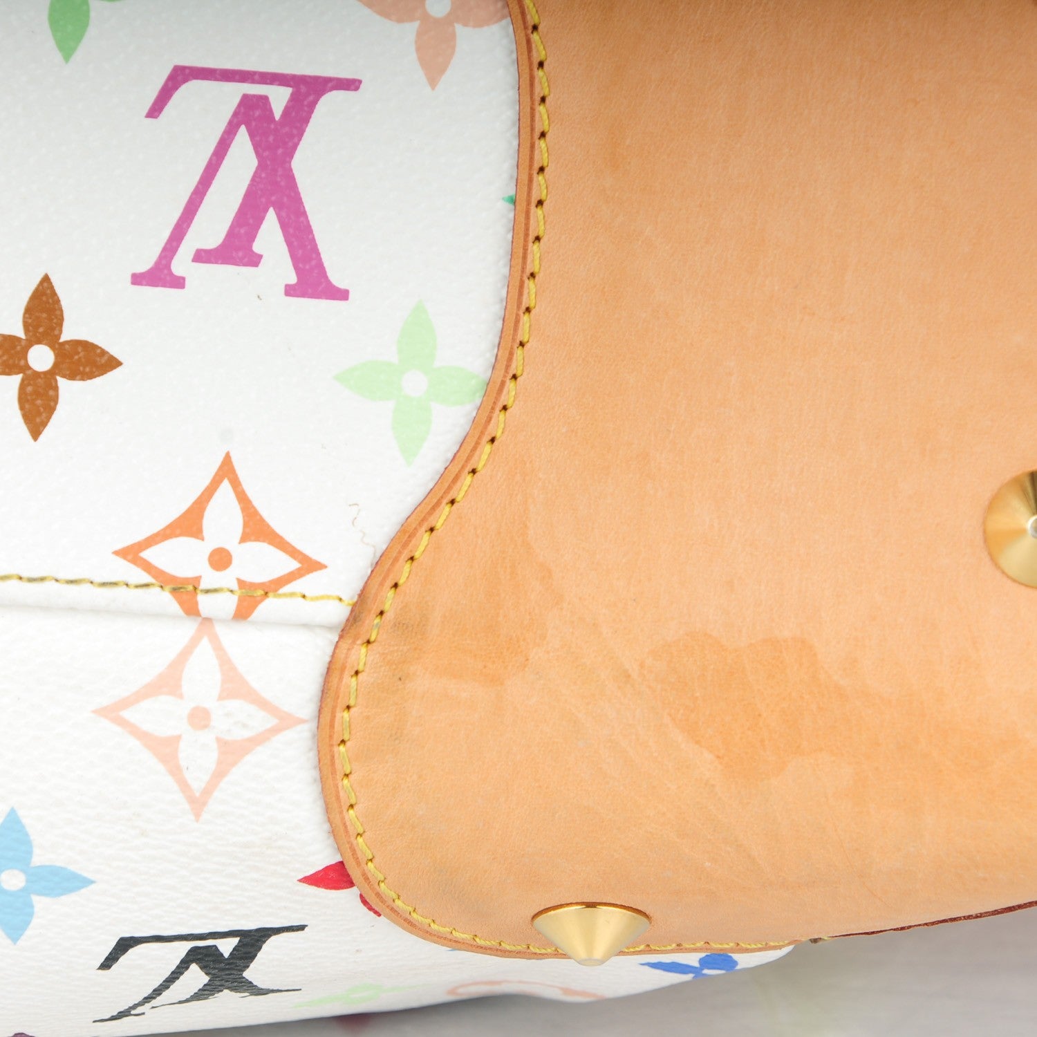 Louis Vuitton Monogram Multicolor Judy GM White 6 of 10